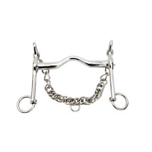 Stainless steel weymouth horse bridle bit Horka image-0
