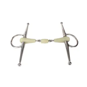 Needle bit for full cheek horse double apple flavour joint Horka