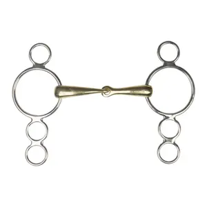 Bit pessoa 3 rings for horse Horka image-0