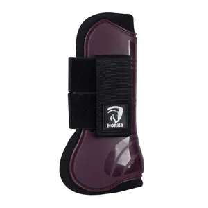 Open front horse boots in PVC Horka image-0