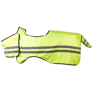 Couvre-reins pour cheval reflexion fluo de luxe HORKA image-0