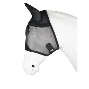 Masque anti-mouches avec oreilles pour cheval avec protection UV HORKA image-0