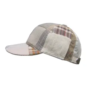 Patchwork baseball cap HORKA image-0