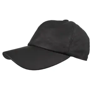 Casquette de baseball en cuir nappa HORKA image-0