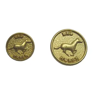 Bouton pour veste HORKA Red horse image-0