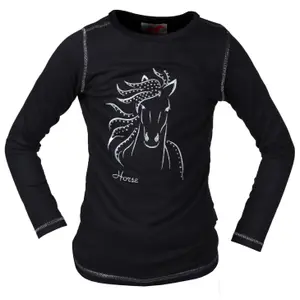 T-shirt manches longues fille HORKA Flash image-0
