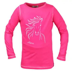 T-shirt manches longues fille HORKA Flash image-0
