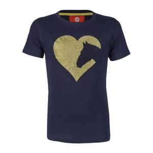 590090-348-t-shirt-fille-red-horse-toppie-348-blauw-goud