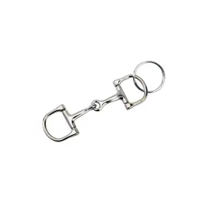 Keychain with egg clasp Red Horse