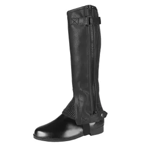 590670-2-leder-chaps-mit-weicher-textur-red-horse-schwarz