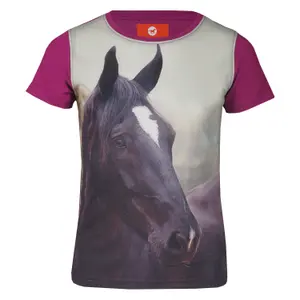 T-shirt fille Red Horse Horsy Ss22 image-0