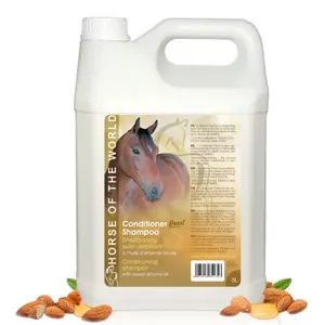 Geconditioneerde paardenshampoo Horse Of The World 5 l image-0