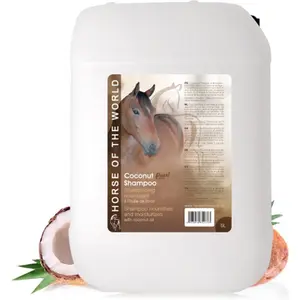 Shampoing coconut pour cheval Horse Of The World 20 l image-0