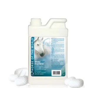 Weißes Shampoo für Pferde Horse Of The World 1 l image-0