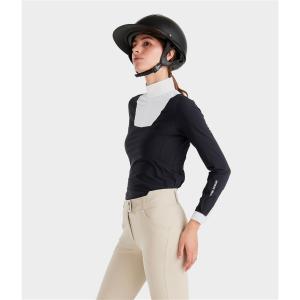 Langärmeliges Wettkampfhemd Damen Horse Pilot Aeris image-2