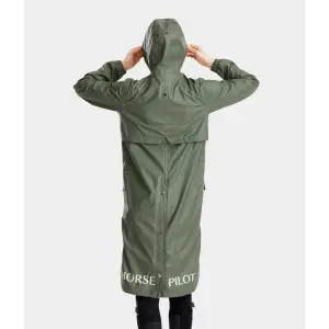Waterproof riding jacket for women Horse Pilot Long Raintech image-2