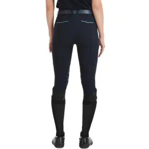 Dames rijbroek met middengrip Horse Pilot X-Perform image-1