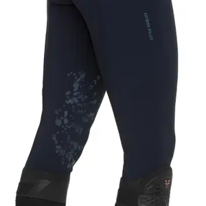 Dames rijbroek met middengrip Horse Pilot X-Perform image-4