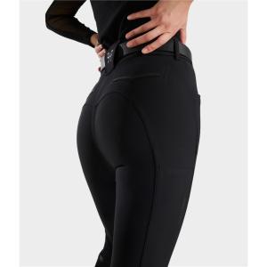 Reithose mit Mid-Grip, formendem und ergonomischem Schnitt für Damen Horse Pilot X perform Iconic image-4