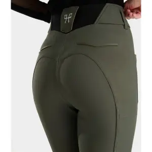 Pantalon équitation mid grip galbant et ergonomique femme Horse Pilot X perform Iconic image-4