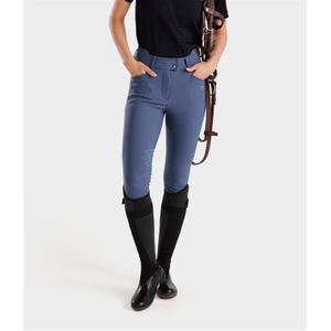 Dames rijbroek met middengrip Horse Pilot X-Perform Iconic image-1