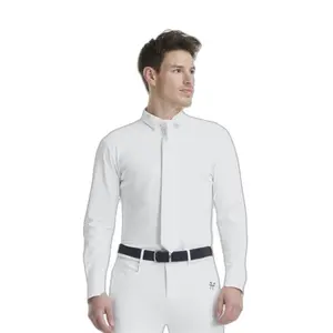 Camiseta de equitación de competición de manga larga Horse Pilot Aerolight