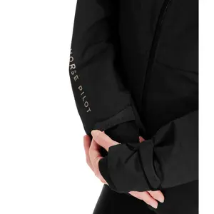 Damen wasserfeste Jacke mit Kapuze Horse Pilot Element image-6