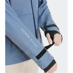 Damen wasserfeste Jacke mit Kapuze Horse Pilot Element image-4