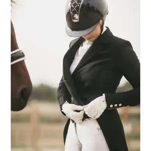 Konkurrencefrakkede i strik til kvinder Horse Pilot image-6