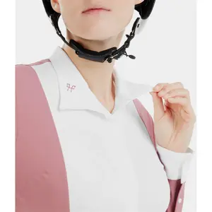 Camisa de manga comprida de competição feminina Horse Pilot Monica image-3