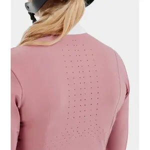 Camisa de manga comprida de competição feminina Horse Pilot Monica image-5