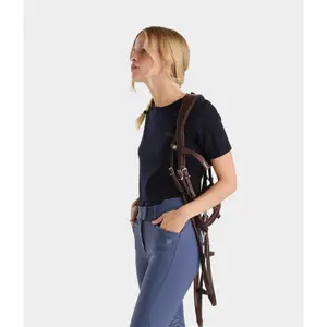 Μπλούζα T-shirt γυναικεία από μαλλί μερινό Horse Pilot image-5