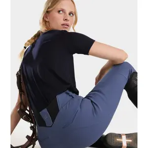 Μπλούζα T-shirt γυναικεία από μαλλί μερινό Horse Pilot image-6