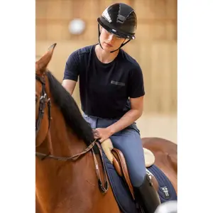 Μπλούζα T-shirt γυναικεία από μαλλί μερινό Horse Pilot image-3