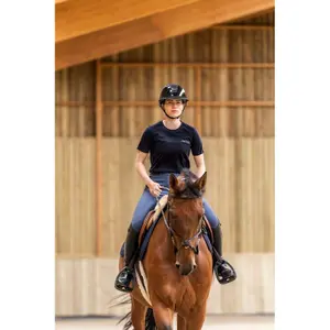 Μπλούζα T-shirt γυναικεία από μαλλί μερινό Horse Pilot image-2