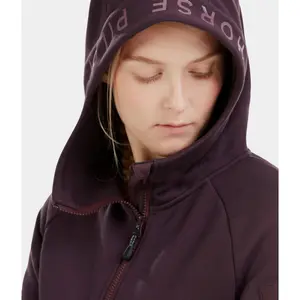 Women's hooded fleece Horse Pilot Pampa image-3