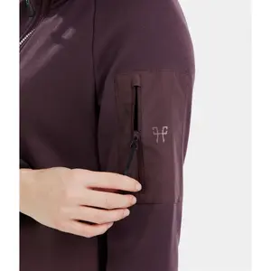 Women's hooded fleece Horse Pilot Pampa image-4