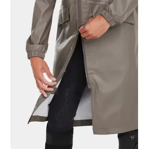 Lång vattentät ridsportjacka Horse Pilot Raintech image-4