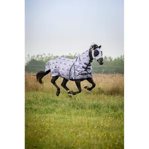 Καλύμμα κατά των μύγων για άλογα HorseGuard Unicorn image-3