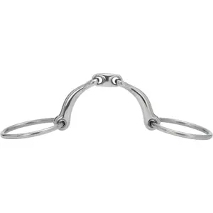 Two-ring snaffle bit HorseGuard image-0