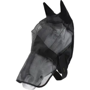 Máscara para cavalos com peça nasal macia HorseGuard image-0