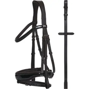 Briglia combinata da equitazione con nasello HorseGuard Cryll 24.1 image-0