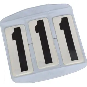 Mostrar número de salto con velcro HorseGuard image-0