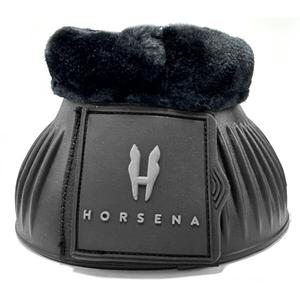 545006201-cloches-pour-cheval-en-mouton-synthetique-horsena-noir