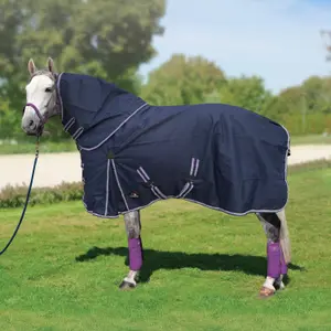Outdoor  Blanket with neck cover Horsenjoy Aristo Aristo Combo image-0