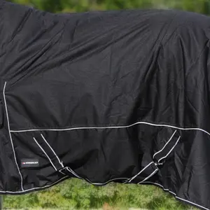 Outdoor  Blanket with neck cover Horsenjoy Aspen 300 g image-2