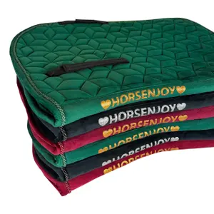 Versatile Horse Dressage Saddle Pad Horsenjoy Velvet image-1
