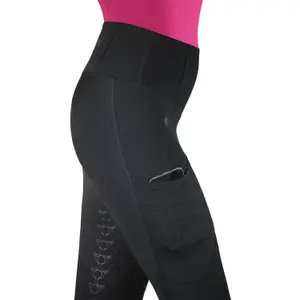 Women's full grip riding leggings Horsenjoy Vivian image-4
