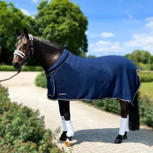Fleece Blanket Horsenjoy Show image-0