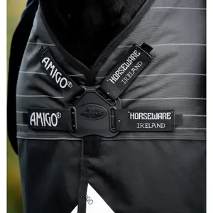 Wasserdichte Gartendecke für Pony Horseware Amigo 1200D FieldSafe Reflectech 0g image-1